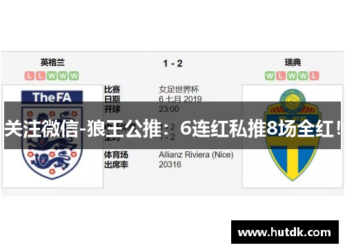 关注微信-狼王公推：6连红私推8场全红！